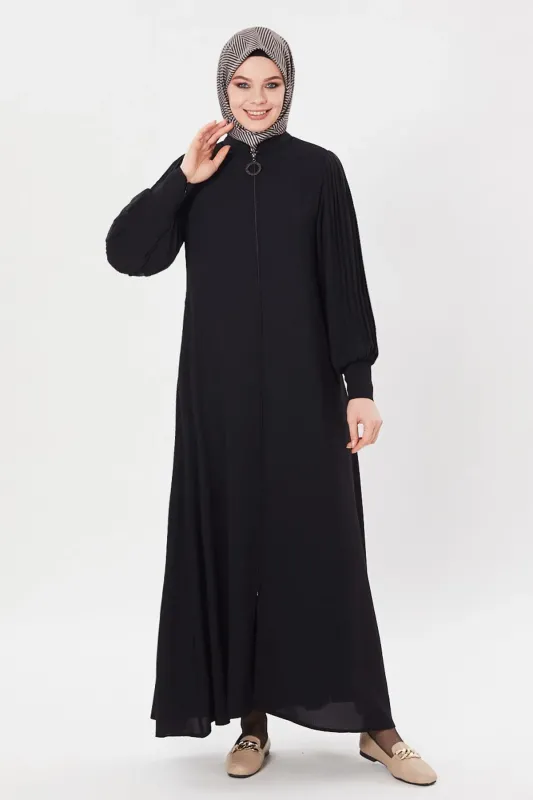 Ananas Detaylı Ferace Abaya - 4