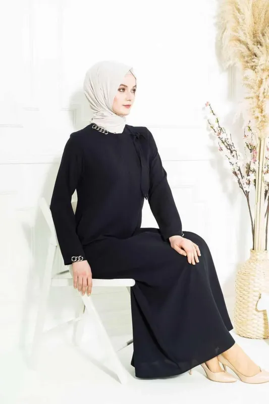 Ferace Abaya Övgü 3466 - 2